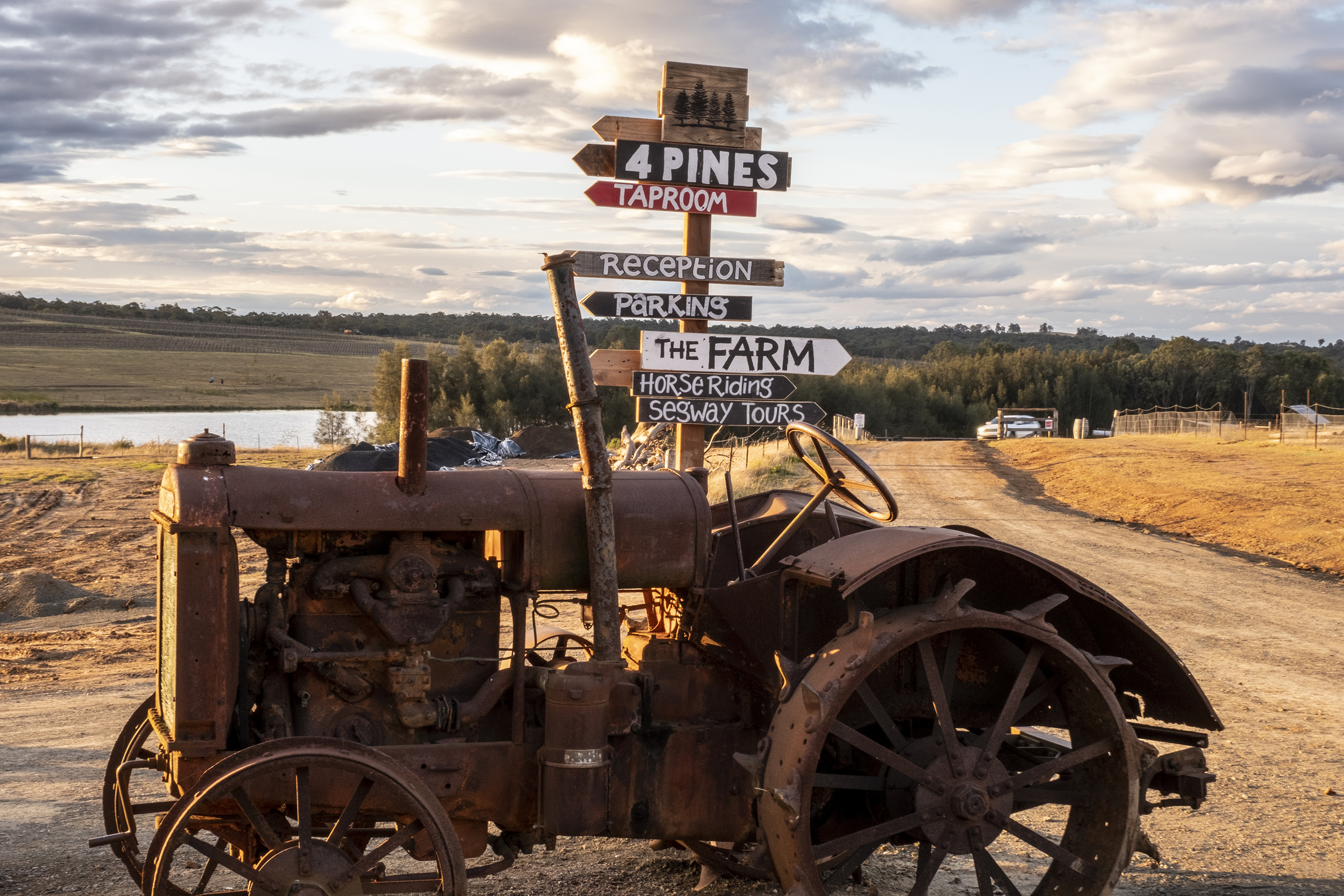 4 Pines at the Farm Hunter Valley 4 Pines Beer